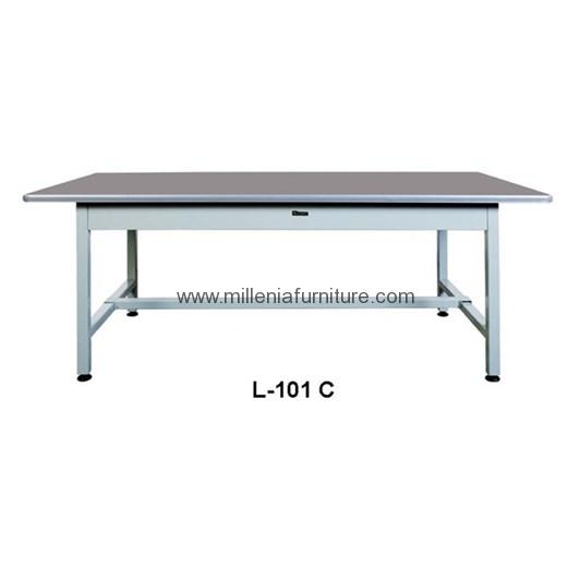 jual meja kantor lion l 101 c - meja kantor denpasar bali