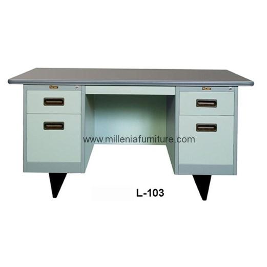jual meja kantor lion l 103 - meja kantor denpasar bali