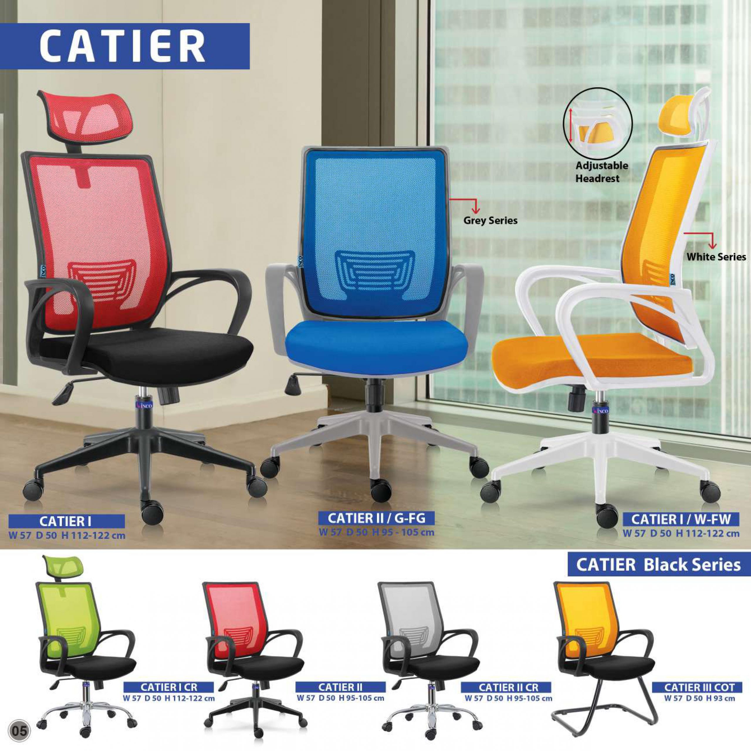 kursi kantor bali - Kursi Kantor Indachi Inco Catier