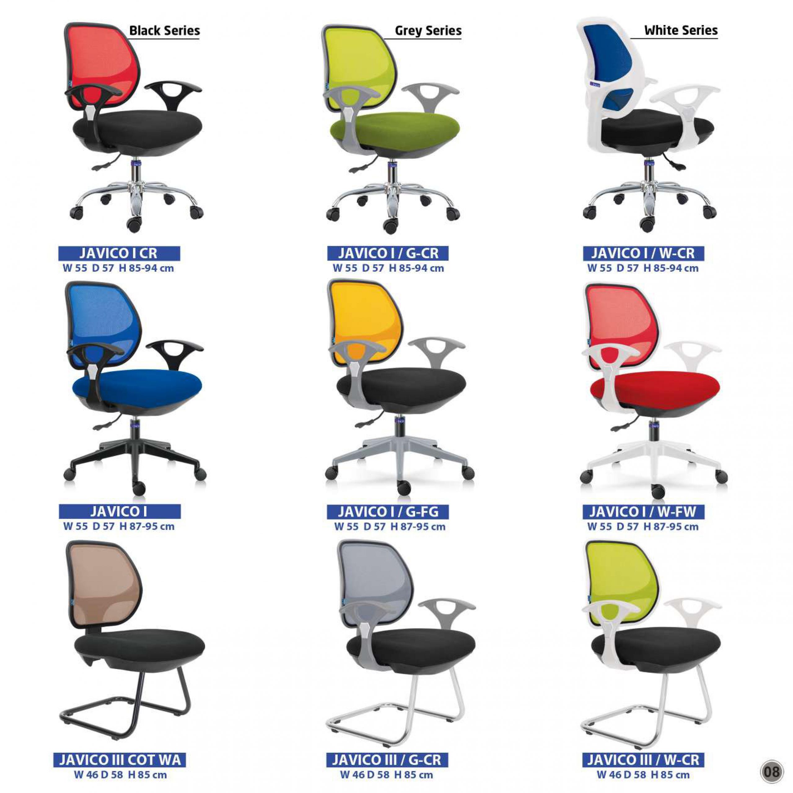 kursi kantor bali - Kursi Kantor Indachi Inco Javico