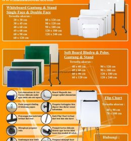 jual whiteboard bali